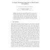 A Graph Clustering Approach to Weak Motif Recognition