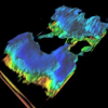 A Graphics Hardware-Based Vortex Detection and Visualization System