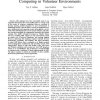 A High-Level Interpreted MPI Library for Parallel Computing in Volunteer Environments