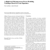 A High-level Microprocessor Power Modeling Technique Based on Event Signatures