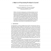 A High-Level Programming Paradigm for SystemC