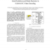 A High-Performance VLSI Architecture for Intra Prediction and Mode Decision in H.264/AVC Video Encoding