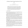 A Human-Computer Team Experiment for 9x9 Go