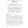 A Hybrid Benders' Decomposition Method for Solving Stochastic Constraint Programs with Linear Recourse
