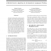 A Hybrid Genetic Algorithm for the Quadratic Assignment Problem