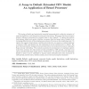 A jump to default extended CEV model: an application of Bessel processes