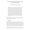 A Language for Biochemical Systems: Design and Formal Specification