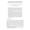 A Language Framework for Expressing Checkable Properties of Dynamic Software
