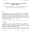 A location-aware multicasting protocol for Bluetooth Location Networks