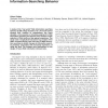A longitudinal study of World Wide Web users' information-searching behavior
