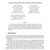 A Lower Bound for the Shortest Path Problem