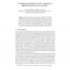 A Markovian Model for TCP Analysis in a Differentiated Services Network