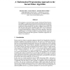 A Mathematical Programming Approach to the Kernel Fisher Algorithm