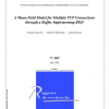 A mean-field model for multiple TCP connections through a buffer implementing RED