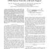 A medium access control protocol for UWB sensor networks with QoS support