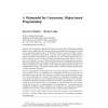 A Metamodel for Concurrent, Object-based Programming