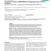 A method of precise mRNA/DNA homology-based gene structure prediction