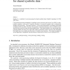 A method of vector processing for shared symbolic data
