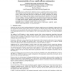 A method to define process capability profiles from the characteristics of very small software enterprises