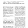 A Model for the Flow of Design Information in Product Development