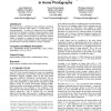 A model for weighting image objects in home photographs