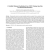 A Modified Minimum Classification Error (MCE) Training Algorithm for Dimensionality Reduction