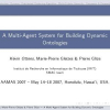 A multi-agent system for building dynamic ontologies