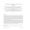 A multi-objective approach for robust airline scheduling