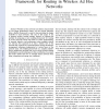 A multiobjective performance evaluation framework for routing in wireless ad hoc networks