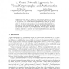 A Neural Network Approach for Visual Cryptography