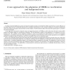 A new approach for the adaptation of HMMs to reverberation and background noise