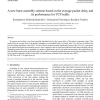 A new burst assembly scheme based on the average packet delay and its performance for TCP traffic