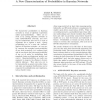 A New Characterization of Probabilities in Bayesian Networks