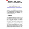 A New Deformable Contour Method