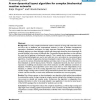 A new dynamical layout algorithm for complex biochemical reaction networks