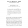 A New Exact Algorithm for the Two-Sided Crossing Minimization Problem
