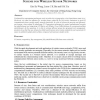 A new key establishment scheme for wireless sensor networks
