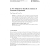 A New Method for Real Root Isolation of Univariate Polynomials