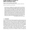 A new paradigm for analysis of MPEG compressed videos