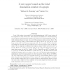 A New Upper Bound on the Total Domination Number of a Graph