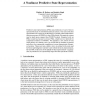 A Nonlinear Predictive State Representation
