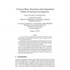 A note on phase transitions and computational pitfalls of learning from sequences