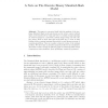 A Note on the Discrete Binary Mumford-Shah Model