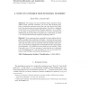 A note on univoque self-Sturmian numbers