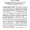 A one-shot projection method for interconnects with process variations