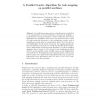 A Parallel Genetic Algorithm for Task Mapping on Parallel Machines