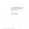A path-based approach to information technology in manufacturing
