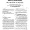 A platform for high performance and flexible virtual routers on commodity hardware