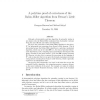 A polytime proof of correctness of the Rabin-Miller algorithm from Fermat's little theorem