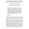 A Practical Comparison of Cluster Operating Systems Implementing Sequential and Transactional Consistency